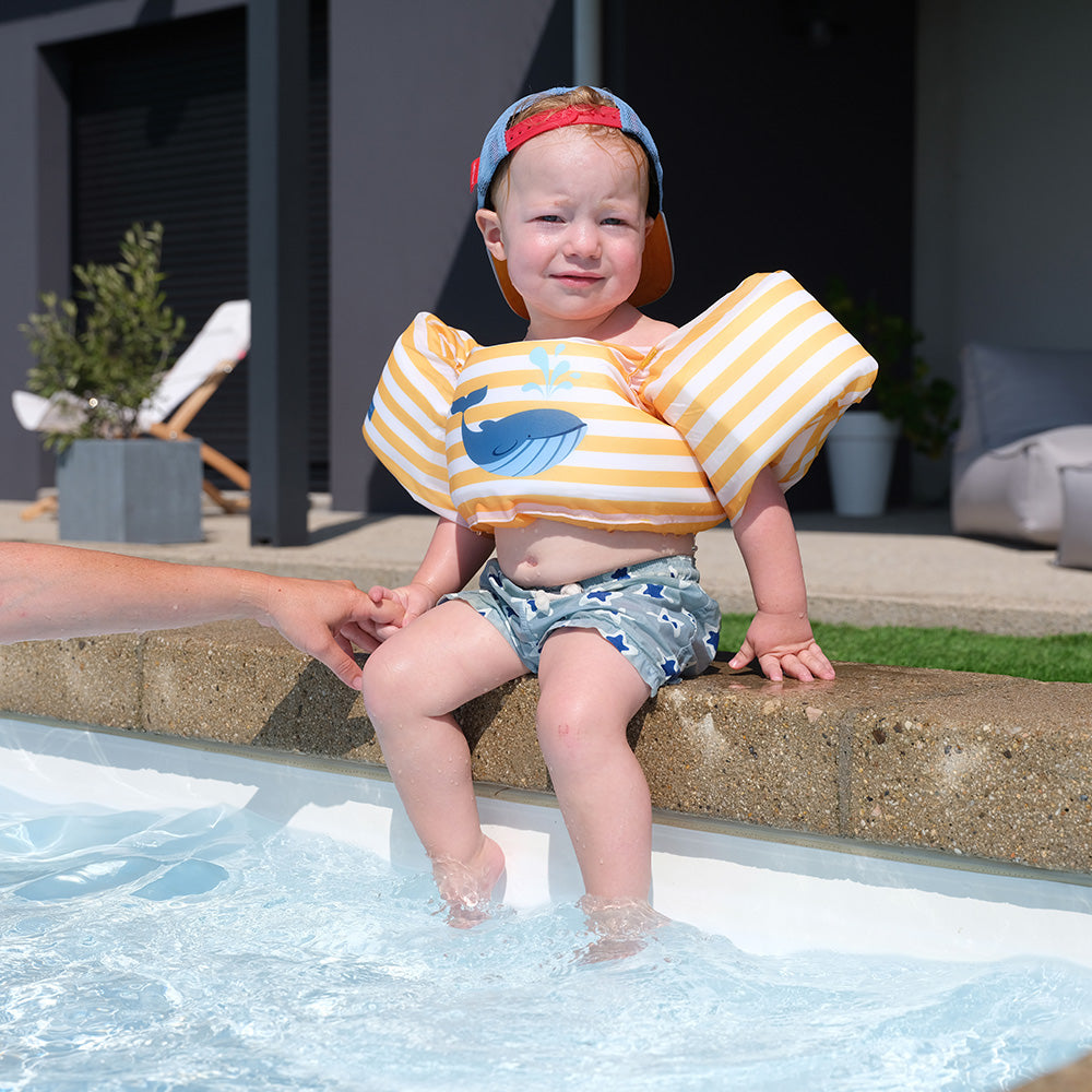 Ceinture De Natation Enfant Aragallant 2-6 Ans – Réglable Avec 5 Blocs Flottants, Double Sécurité Anti-Glisse & Fermeture Ultra-Solide Pour Piscine, Mer Ou Lac