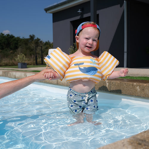 Gilet Apprentissage Natation Enfant Gilet Natation Monnëka Enfants 3-6 Ans - Aide à La Flottaison - Sécurité Gilet Natation Réglable