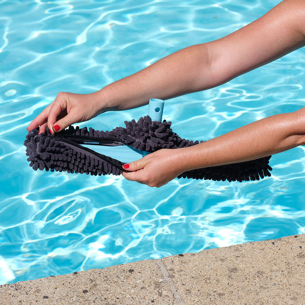 Brosse de nettoyage piscine JD Brosse Microfibre