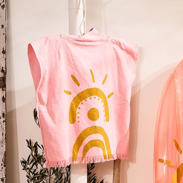 Cape de bain enfant Poncho