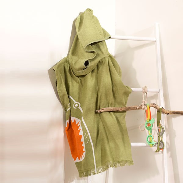 Cape de bain enfant Poncho