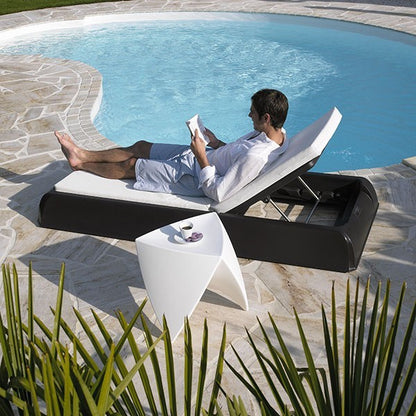 Chaise longue jardin Gaia