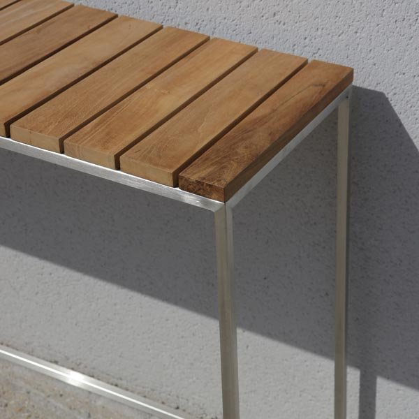 Console extérieure Teak