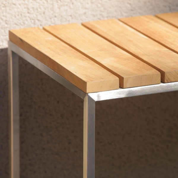 Console extérieure Teak