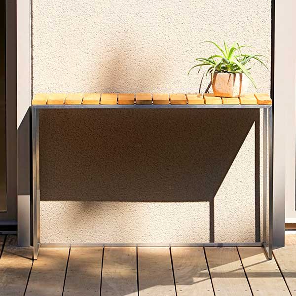 Console extérieure Teak