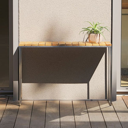 Console extérieure Teak