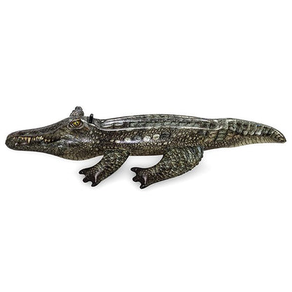 Crocodile gonflable piscine
