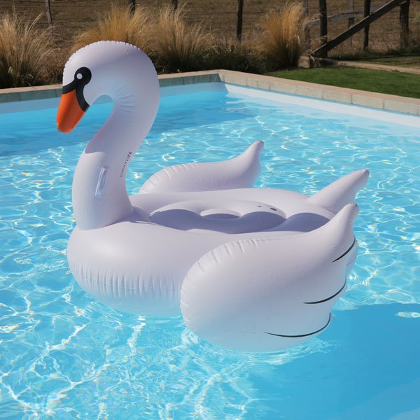 Cygne gonflable