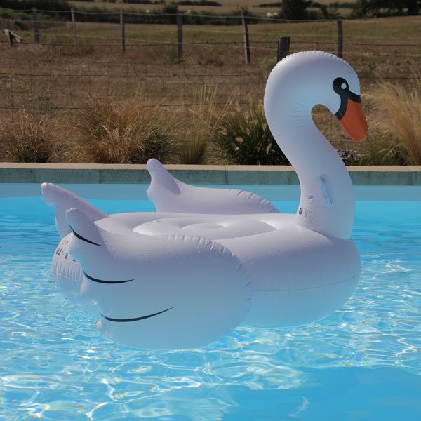 Cygne gonflable