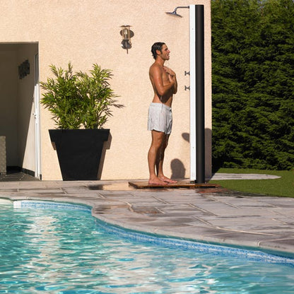 Aquabella solar pool shower