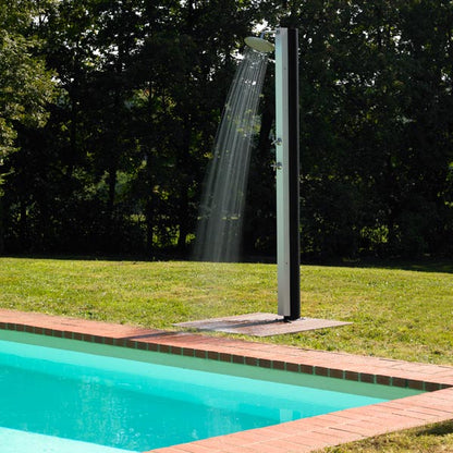 Aquabella solar pool shower