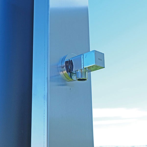 Douche solaire inox Aqua Luxury