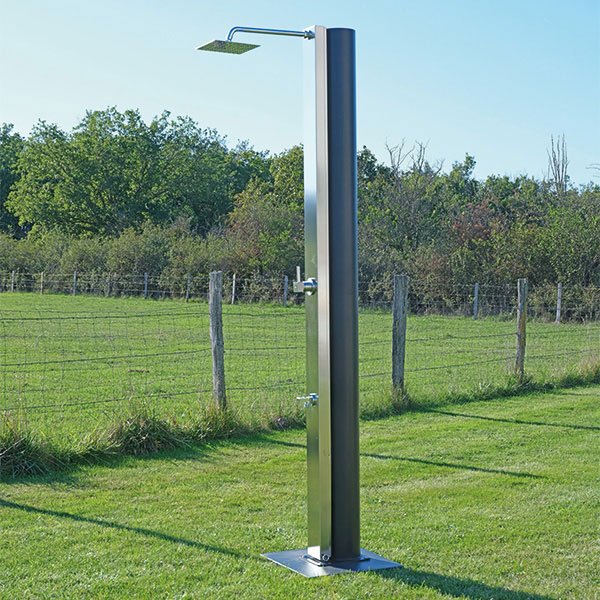 Douche solaire inox Aqua Luxury