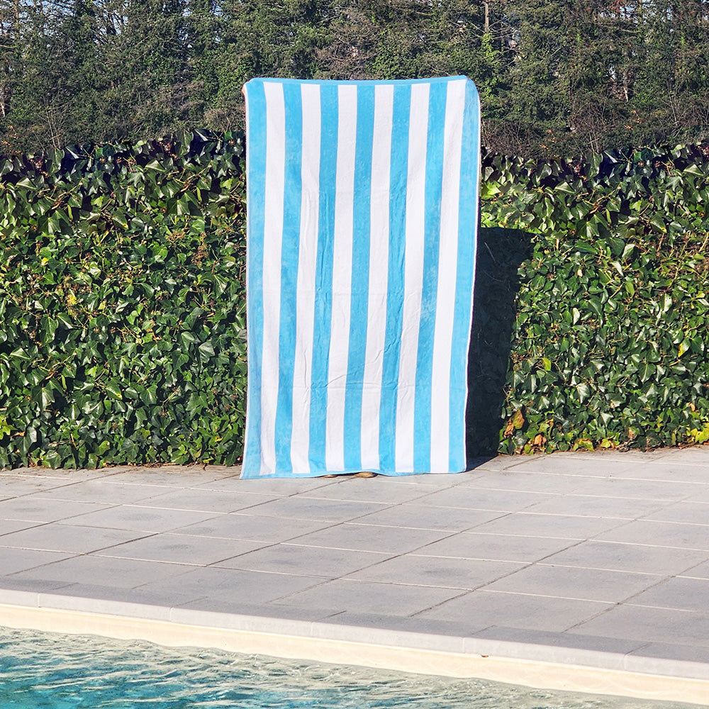 Serviette de plage rayée Capri