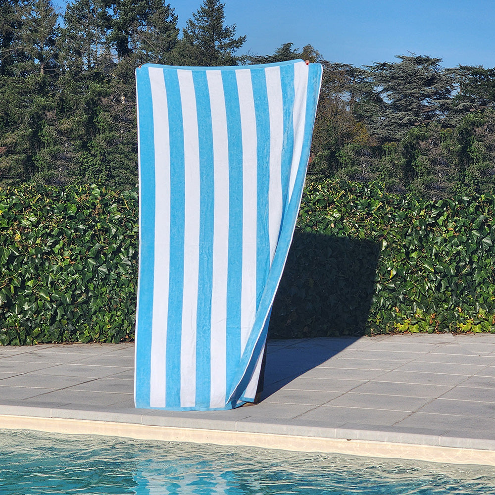 Serviette de plage rayée Capri