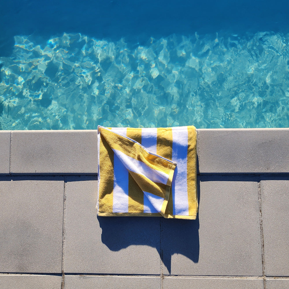 Serviette de plage rayée Capri