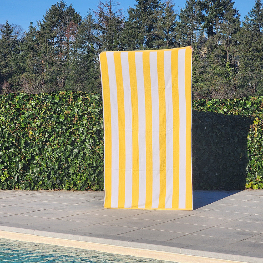 Serviette de plage rayée Capri