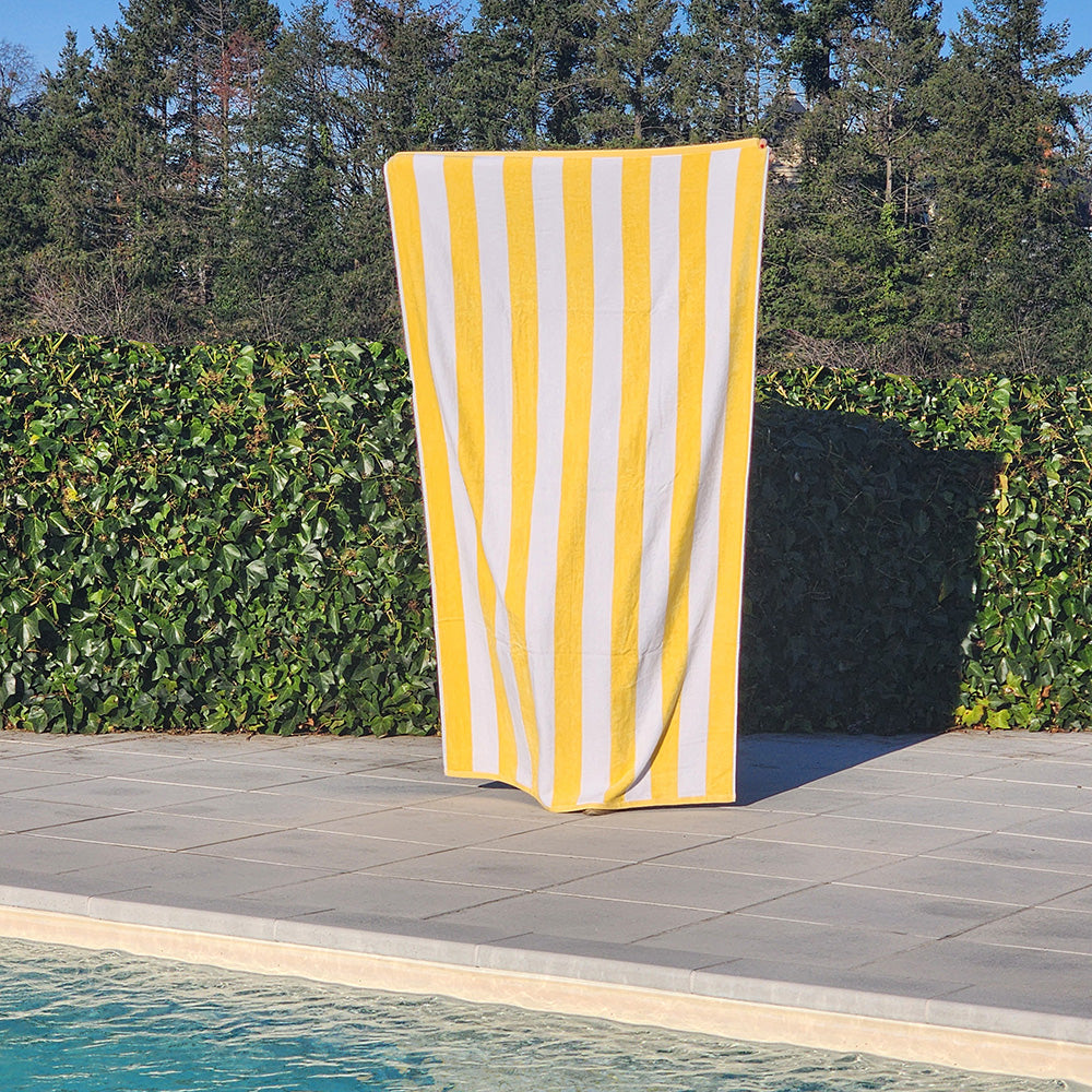Serviette de plage rayée Capri