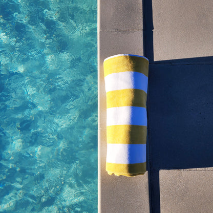 Serviette de plage rayée Capri
