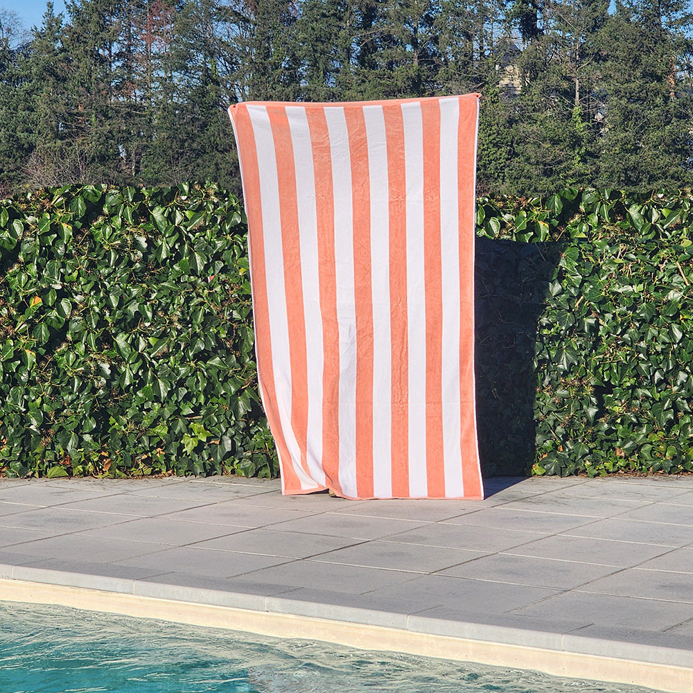 Serviette de plage rayée Capri