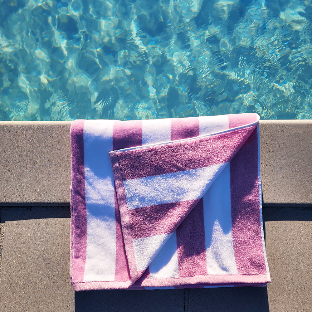 Serviette de plage rayée Capri