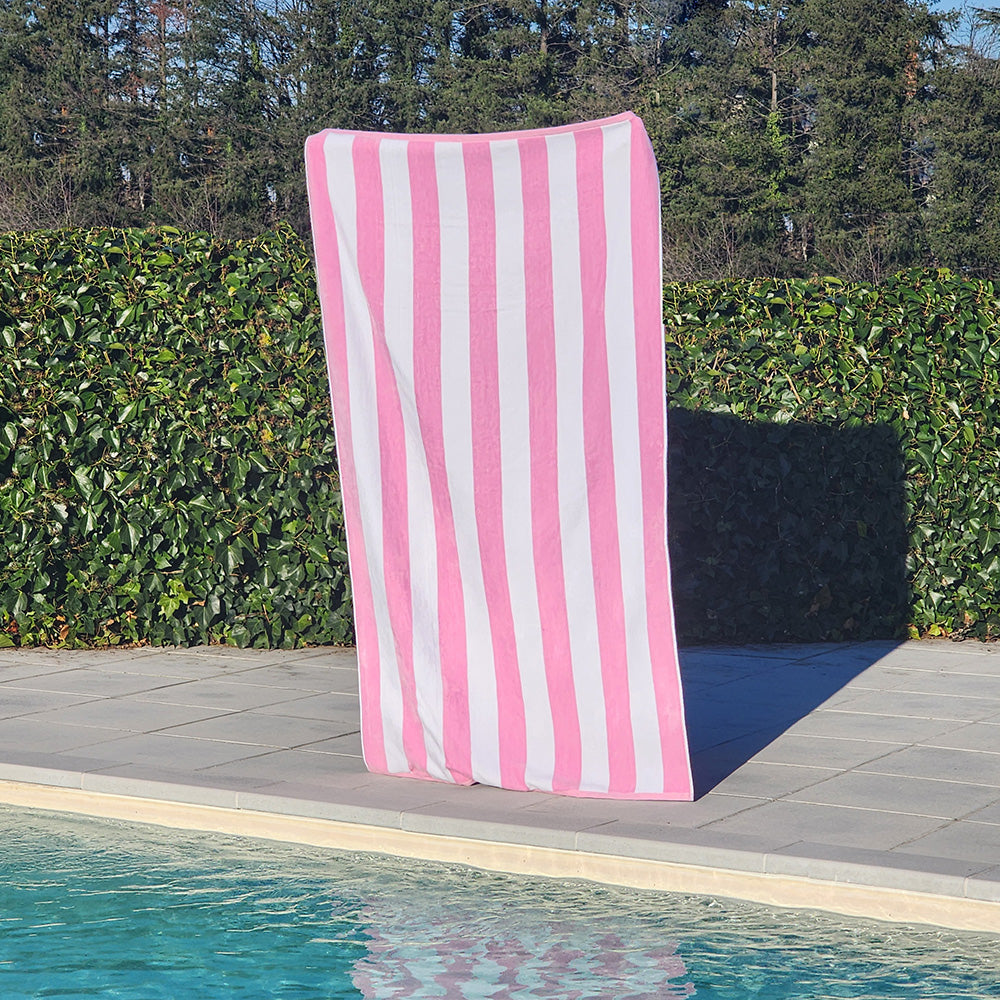 Serviette de plage rayée Capri