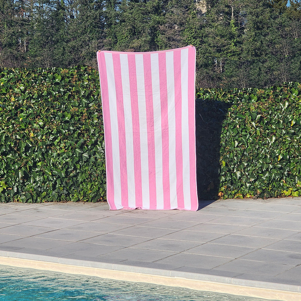 Serviette de plage rayée Capri