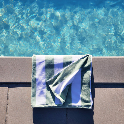 Serviette de plage rayée Capri