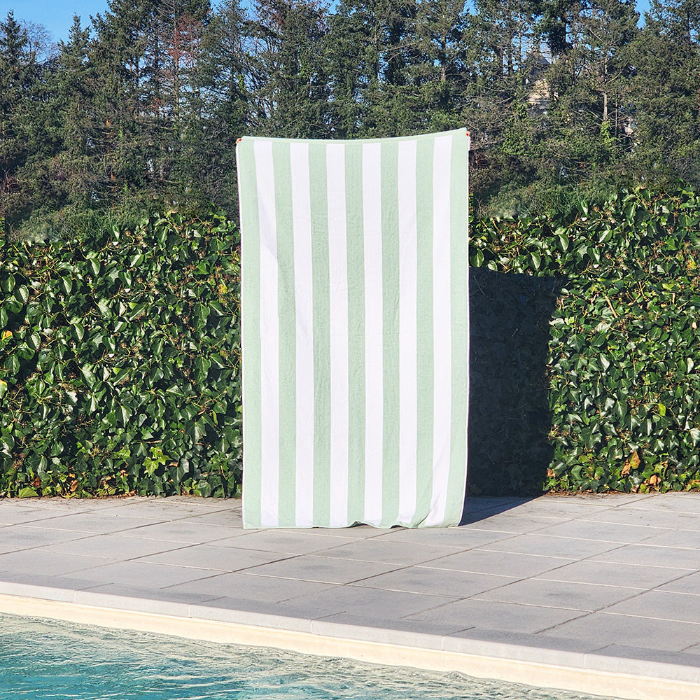 Serviette de plage rayée Capri