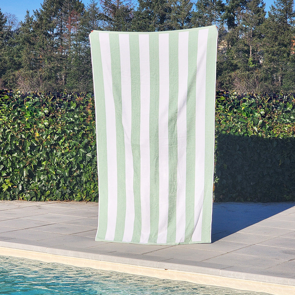Serviette de plage rayée Capri