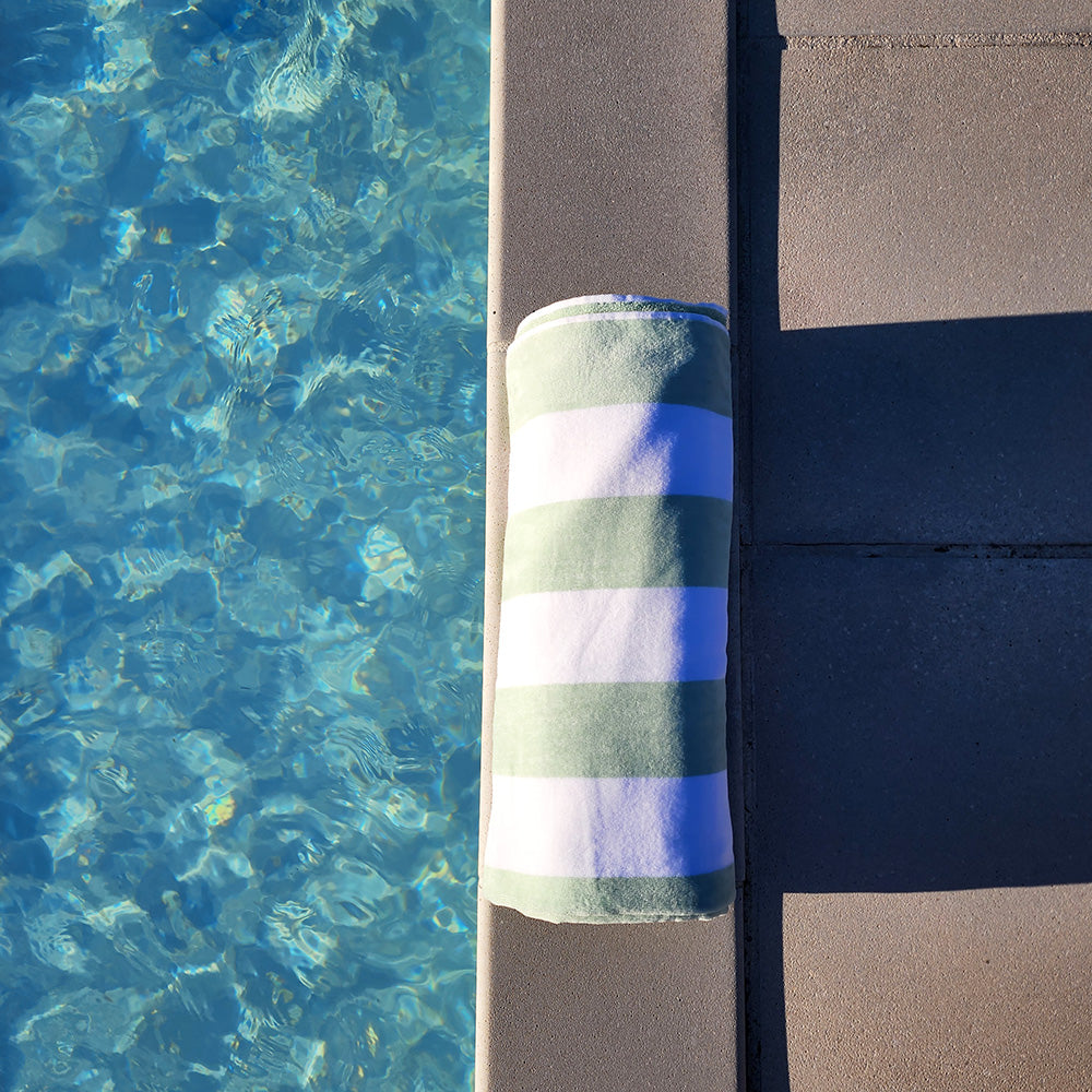 Serviette de plage rayée Capri