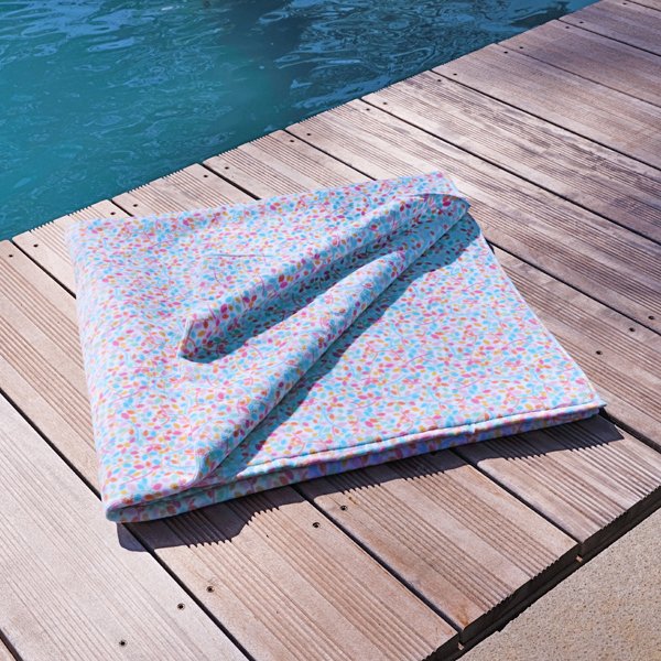 Drap de bain fleur Liberty