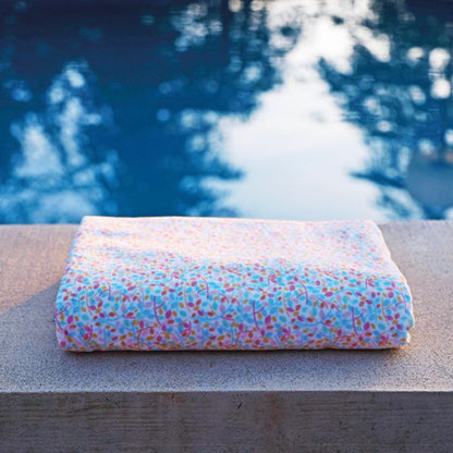 Drap de bain fleur Liberty