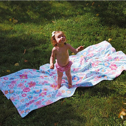 Drap de bain fleuri Floria