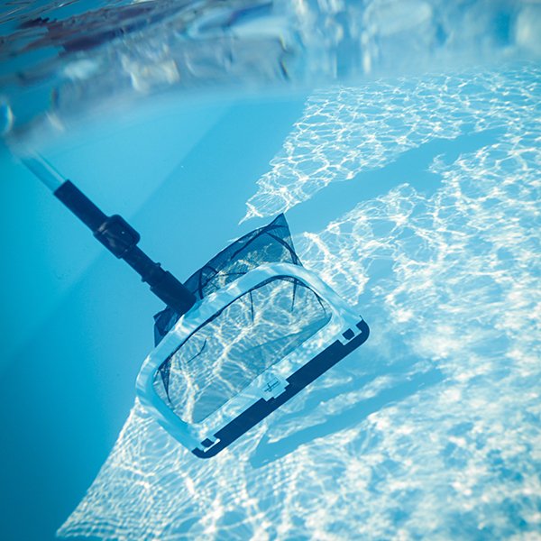 Epuisette piscine avec raclette JD Epuisette de fond expert