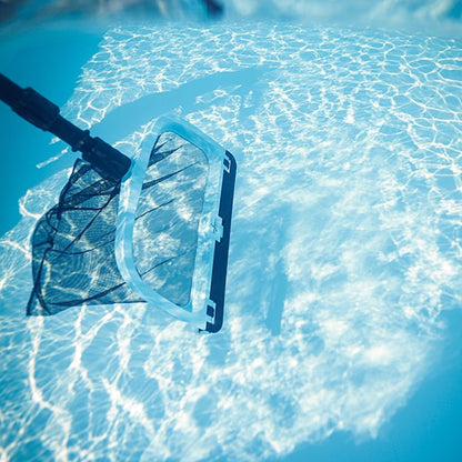 Epuisette piscine avec raclette JD Epuisette de fond expert