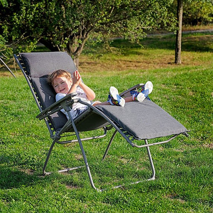 Fauteuil extérieur Relax Luxury Anthracite