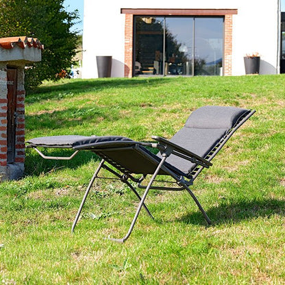 Fauteuil extérieur Relax Luxury Anthracite