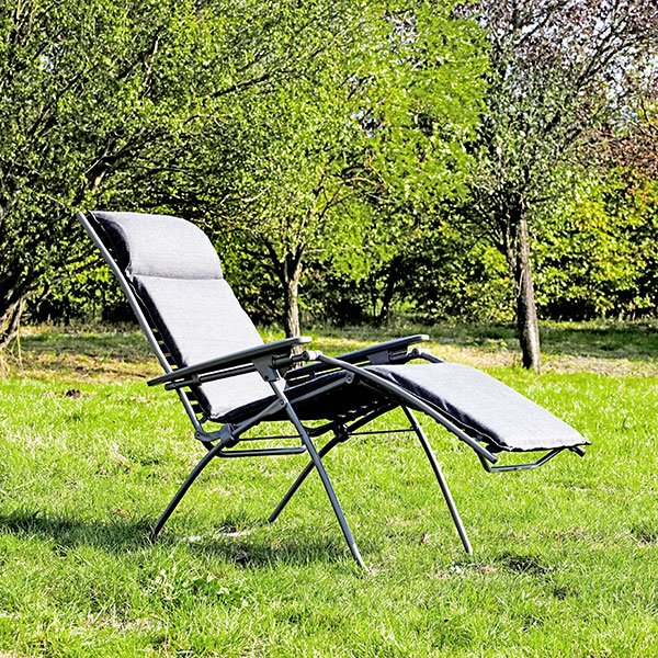Fauteuil extérieur Relax Luxury Anthracite