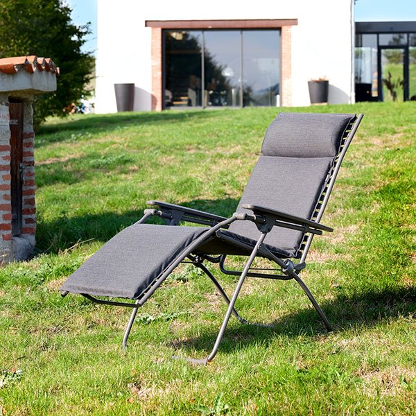 Fauteuil extérieur Relax Luxury Anthracite