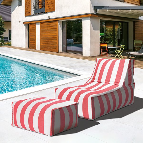 Fauteuil extérieur tissu Hello