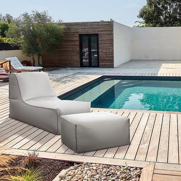 Fauteuil extérieur tissu Hello