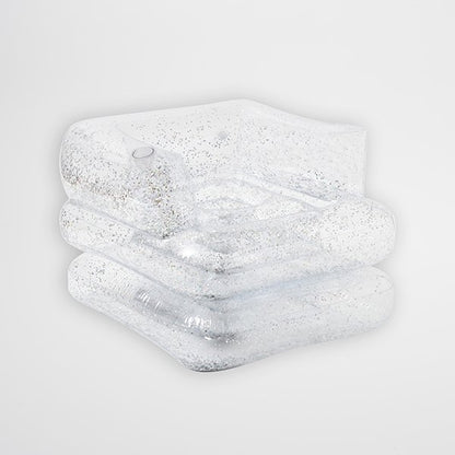 Fauteuil gonflable pour piscine et repose-pied Lounge