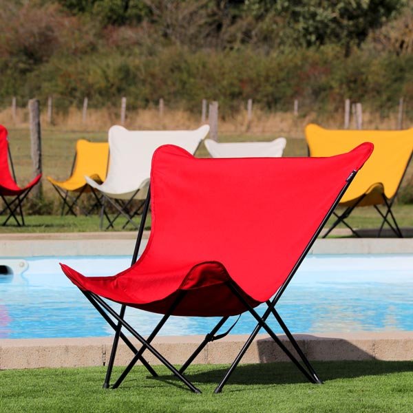 Fauteuil papillon exterieur Pop up XL