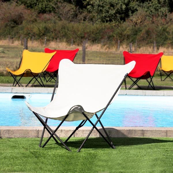 Fauteuil papillon exterieur Pop up XL