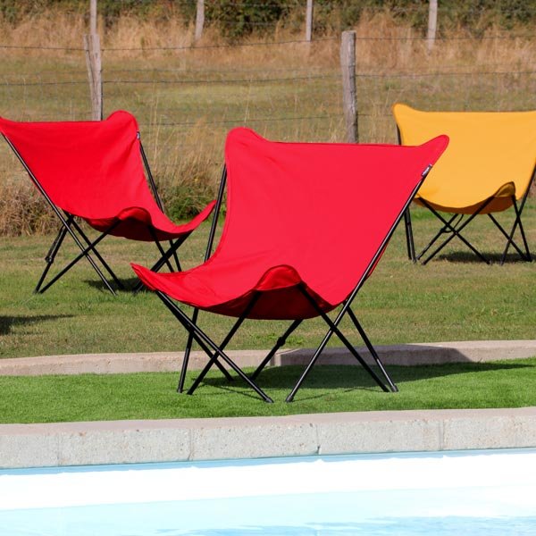 Fauteuil papillon exterieur Pop up XL