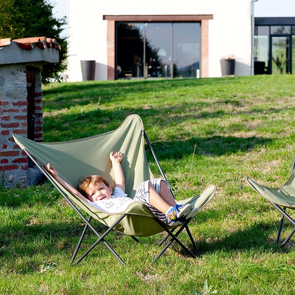 Fauteuil papillon exterieur Pop up XL