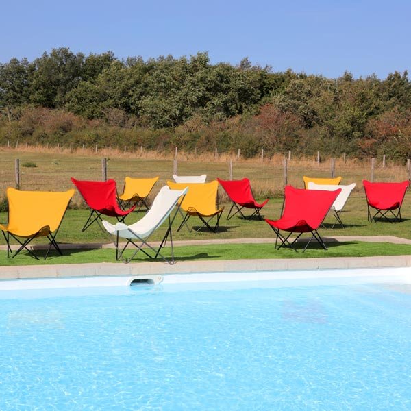 Fauteuil papillon exterieur Pop up XL
