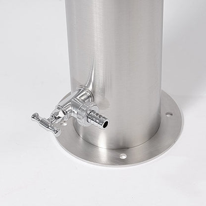 Fontaine de jardin inox Fontana Tubo Inox