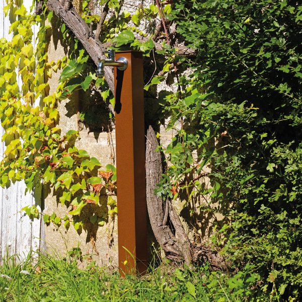 Fontaine jardin corten Fontana Corten